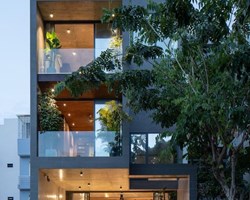 Công trình nhà phố 7x20 nằm ngay quận 7 HCM